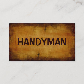 Handyman Antiquitätenkarte Visitenkarte