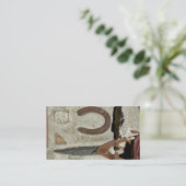 Handyman Business Card Construction Tools Visitenkarte (Stehend Vorderseite)