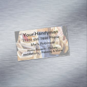 Handyman Business Card Handouts Magnetische Visitenkarte (Beispiel)