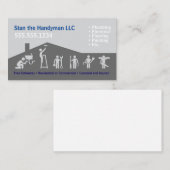 Handyman Business Card Visitenkarte (Vorne/Hinten)