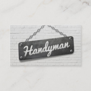 Handyman business card visitenkarte
