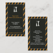 Handyman Business Card Visitenkarte (Vorne/Hinten)