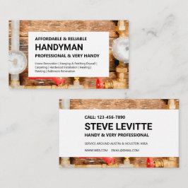 Handyman Business Card - Water Guage Visitenkarte