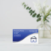 Handyman Business Cards 2 Visitenkarte (Stehend Vorderseite)