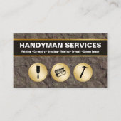 Handyman Business Cards Visitenkarte (Vorderseite)