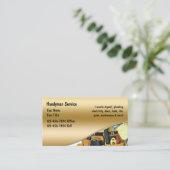 Handyman Business Cards Visitenkarte (Stehend Vorderseite)