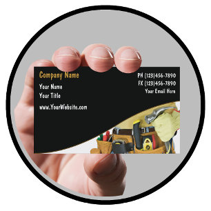 Handyman Business Cards Visitenkarte