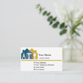 Handyman Business Cards Visitenkarte (Stehend Vorderseite)