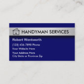 Handyman Business Cards Visitenkarte (Vorderseite)