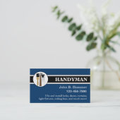 Handyman Business Cards Visitenkarte (Stehend Vorderseite)