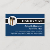 Handyman Business Cards Visitenkarte (Vorderseite)