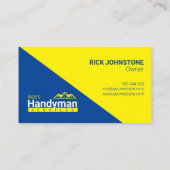 Handyman Business Cards - Zuhause Business Visitenkarte (Rückseite)