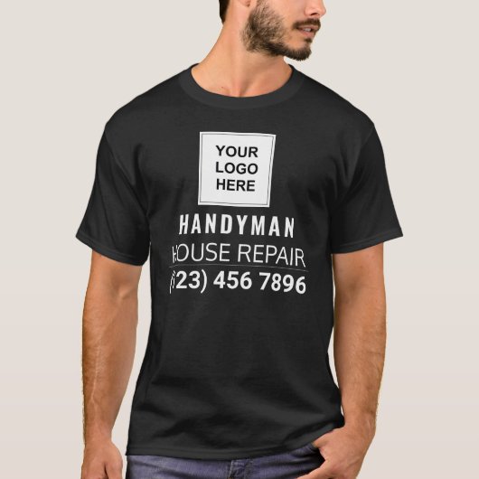 Handyman Business House Reparaturservice T-Shirt (Vorderseite)