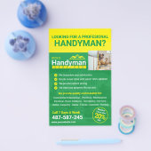 Handyman Business Promo Flyer - Zuhause Business (Einzeln)