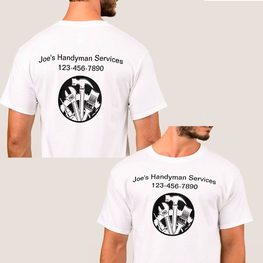 Handyman Business Work-Shirt T-Shirt