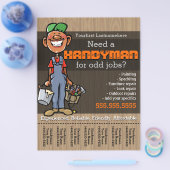 Handyman.Carpenter.Plumber Painter.Afro American Flyer (Einzeln)