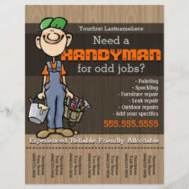 Handyman.Carpenter.PlumberPainter.Odd-Jobs Flyer