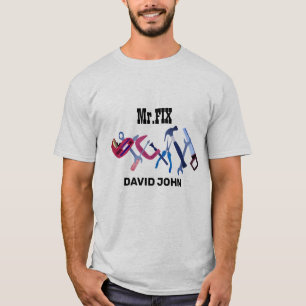 Handyman Carpenter Reparaturwerkzeuge T-Shirt