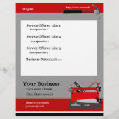 Handyman Carpenter Tool Box-Flyer Flyer (Vorne)