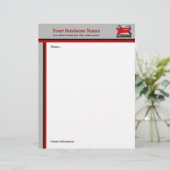 Handyman Carpenter Tool Box Stationierung Briefbogen (Stehend Vorderseite)