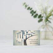 HandyMan/Carpenter-Visitenkarte Visitenkarte (Stehend Vorderseite)