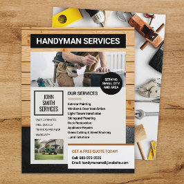 Handyman Carpenter Zuhause Renovations Services Fl Flyer