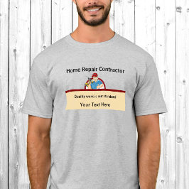 Handyman Contractor Zuhause Repair Carpenter Custo T-Shirt