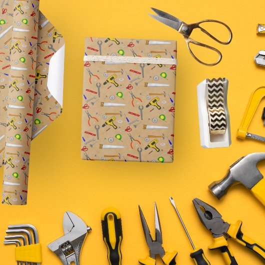 Handyman Cool Tools Geschenkpapier