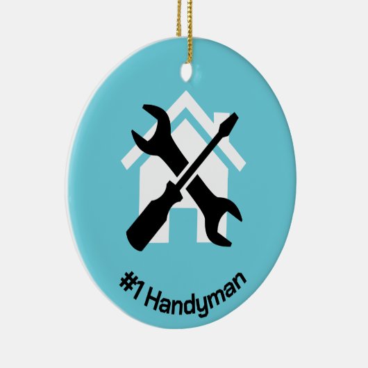 Handyman Design Keramik Ornament (Rechts)
