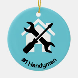 Handyman Design Keramik Ornament