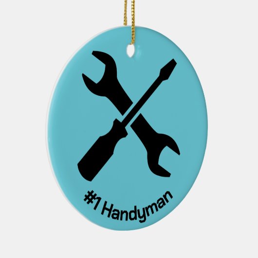 Handyman Design Keramik Ornament (Rechts)