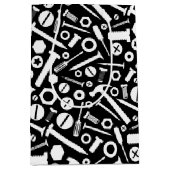 Handyman DIY Minister Fixit Hammer Nuts Bolts Tool Mittlere Geschenktüte (Vorderseite)