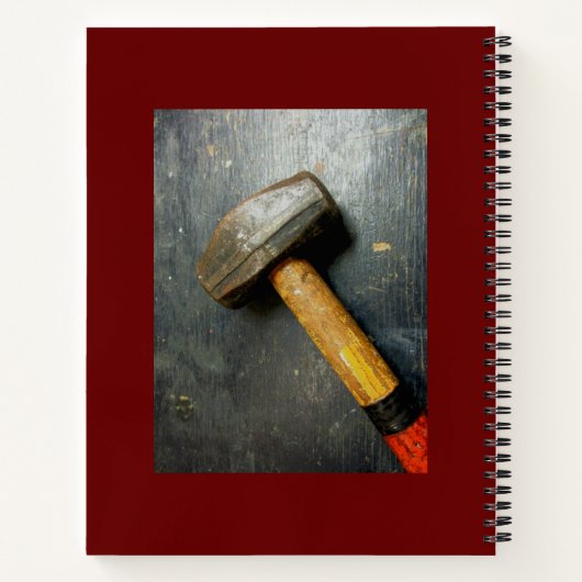 Handyman Drill Bits Project Notizblock (Rückseite)