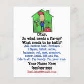 HandyMan. Erbauer. Konstruktion. AN. Flyer (Hinten)