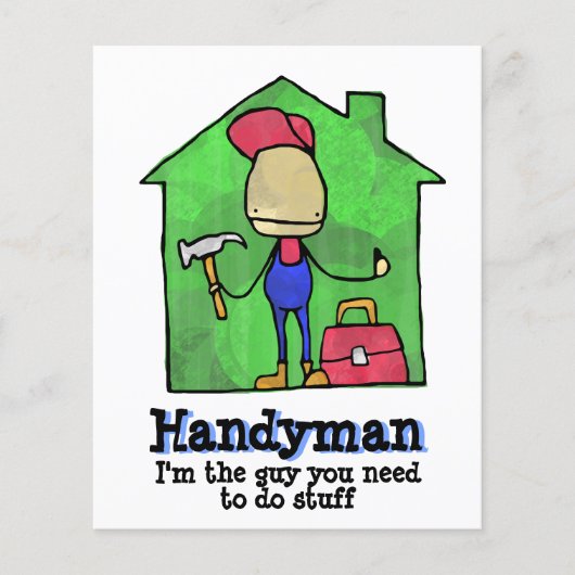 HandyMan. Erbauer. Konstruktion. AN. Flyer (Vorne)