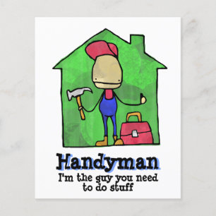 HandyMan. Erbauer. Konstruktion. AN. Flyer