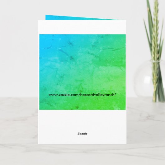 Handyman Feiertagskarte (Rückseite)