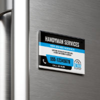 HANDYMAN FIX IT TYP DRINGEND REPARATURBLACK BLUE