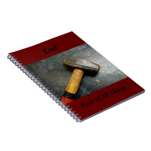 Handyman Fixer of All Things Sledge Hammer Notizblock (Rechte Seite)