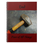 Handyman Fixer of All Things Sledge Hammer Notizblock (Vorderseite)