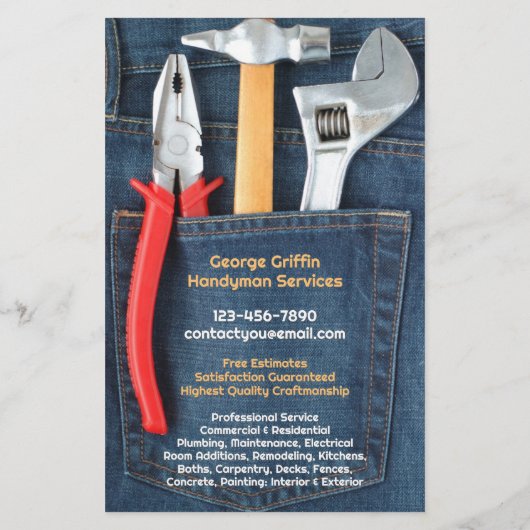 Handyman Flyer (Hinten)