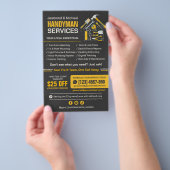 Handyman Flyer - Zuhause Reparatur und Wartung (Handgriff)