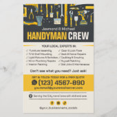 Handyman Flyer - Zuhause Reparatur und Wartung (Vorne)