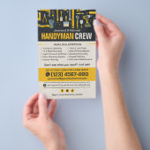 Handyman Flyer - Zuhause Reparatur und Wartung (Handgriff)