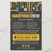 Handyman Flyer - Zuhause Reparatur und Wartung (Vorne)