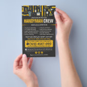 Handyman Flyer - Zuhause Reparatur und Wartung (Handgriff)