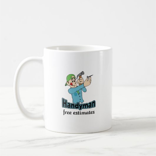 HANDYMAN FREE ESTIMATES KAFFEETASSE (Links)