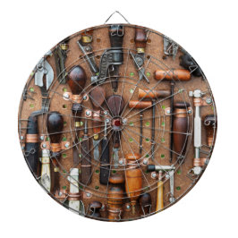 Handyman für rustikale Tischlerwerkzeuge Dartscheibe