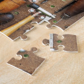 Handyman für rustikale Tischlerwerkzeuge Puzzle (Seite)
