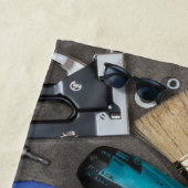 Handyman Garage Verschiedene Werkzeuge Strandtuch (Beispiel)